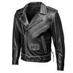Milwaukee Leather Men’s Live to Ride Classic Black Premium Leather CE Armored Motorcycle Jacket – Side Lace – LKM1706 - Image 17