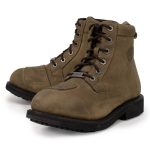 Milwaukee Leather MBL9323 Women’s Premium Crazy Horse Vintage Brown Leather Lace-Up Motorcycle Riding Boots - Image 9