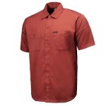 MMCC Men’s Orange Super Duty Classic Mechanic Button Up Shirt – 2 Chest Pockets – Microfiber Panel – MDM11627 - Image 11