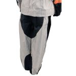 NexGen SH2217 Men’s Orange and Silver Oxford Water-Resistant Rain Suit - Image 9