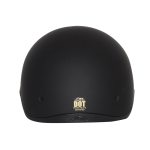 ZOX ST-235A ‘Roadster DDV’ Matte Black Motorcycle Half Helmet - Image 3