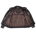 Milwaukee Leather Men’s Live to Ride Classic Retro Brown Premium Leather CE Armored Motorcycle Jacket – Side Lace – LKM1707 - Image 15