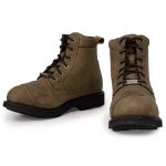 Milwaukee Leather MBL9323 Women’s Premium Crazy Horse Vintage Brown Leather Lace-Up Motorcycle Riding Boots - Image 10