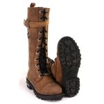 Milwaukee Leather Women’s Brown Leather 14″ Tall Motorcycle Lace-Up High-Rise Boots MBL9358 - Image 10