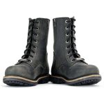 Milwaukee Leather MBM9065 Men’s Antique Black Lace-Up High-Rise Boots - Image 9