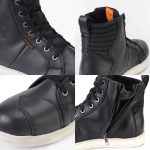 Milwaukee Leather MBM9114 Men’s Black Waterproof Leather Street Riding Shoes with Shift Protection and Ankle Support - Image 11