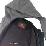 Hot Leathers VSM6201 Men’s Black ‘Conceal and Carry’ Hooded Denim Club Style Vest - Image 10