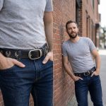 Milwaukee Leather Men’s Liberty Talon Black Leather Belt with USA Eagle Emblems – 1.5 Inch Biker Belt – MP7113 - Image 2