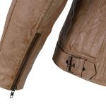 Milwaukee Leather SFM1835 Men’s Saddle ‘Cafe Racer’ Leather Jacket with Snap Button Collar - Image 5