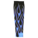 Hot Leathers ARM1005 Flames Blue Arm Sleeve - Image 7