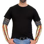 Hot Leathers ARM1015 Vintage Flag Arm Sleeve - Image 2