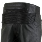 Milwaukee Leather LKM5713 Men’s Premium Black Cowhide Leather Racing Pants w/ CE Armor Knee Protection - Image 5