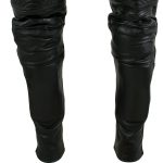 Milwaukee Leather LKM5713 Men’s Premium Black Cowhide Leather Racing Pants w/ CE Armor Knee Protection - Image 9