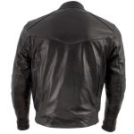 Milwaukee Leather LKM7006 Men’s Classic Retro Distressed Brown Leather Jacket with CE Armor Protection - Image 7