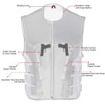 Milwaukee Leather Men’s Creeper Black Triple Strap Leather Motorcycle Vest – LKM3791 - Image 5