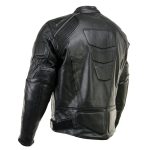 Milwaukee Leather LKM17007 Men’s Premium Black Leather Motorcycle Bikers Rider Jacket w/ CE Armor - Image 10