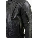 Milwaukee Leather LKM17007 Men’s Premium Black Leather Motorcycle Bikers Rider Jacket w/ CE Armor - Image 6