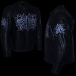 Milwaukee Leather LKM17008 Men’s Premium Black Reflective Skulls Cruiser Style Motorcycle Jacket w/ CE Armor - Image 6
