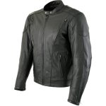 Milwaukee Leather LKM7009 Men’s Flying Mayhem Skull Premium Black Leather Motorcycle Riders Jacket w/ CE Armor Protection - Image 8