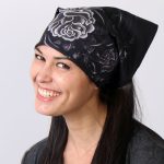 Hot Leather BAB1001 Tribal Rose Bandana - Image 2