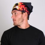 Hot Leathers BAB1013 Skull Faces Bandana - Image 3