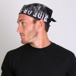 Hot Leathers BAB1047 Ride Or Die Saloon Bandana - Image 2