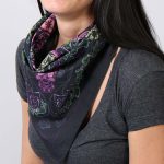Hot Leathers BAB1048 Paisley Skull Bandana - Image 3