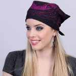 Hot Leathers BAB1059 Sugar Skull Bandana 21×21 - Image 2