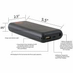 Milwaukee Leather BATTERYJACKT Universal Battery Pack for Jackets and Hoodies - Image 3