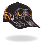 Hot Leathers BCA1024 Tribal Bike Ball Cap - Image 6