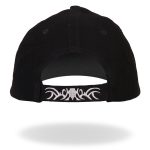 Hot Leathers BCA1027 Mirror Skulls Ball Cap - Image 4