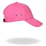 Hot Leathers BCA1043 Ladies Let’s Ride Heart Pink Ball Cap - Image 4