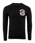 Biker Clothing Co. BCC117007 Men’s Black ‘Sons of Trump’ Motorcycle Long Sleeve T-Shirt - Image 2