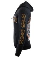 Biker Clothing Co. BCC118003 Men’s Black ‘Ride Hard-Play Hard’ Motorcycle Hoodie - Image 2