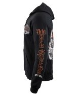 Biker Clothing Co. BCC118004 Men’s Black ‘Work Sucks-Lets Ride’ Motorcycle Hoodie - Image 2
