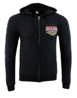 Biker Clothing Co. BCC118005 Men’s Black ‘Ride Free, American Made’ Motorcycle Hoodie - Image 3