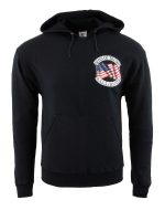 Biker Clothing Co. BCC118010 Men’s Black ‘Sons of Trump’ Pullover Motorcycle Hoodie - Image 2