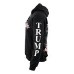Biker Clothing Co. BCC118012 Men’s Black ‘Make America Great Again’ Motorcycle Hoodie - Image 3