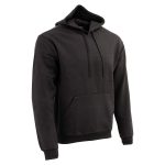 Biker Clothing Co. BCC118027 Men’s Classic Black Pullover Hoodie Sweater - Image 3