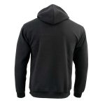 Biker Clothing Co. BCC118027 Men’s Classic Black Pullover Hoodie Sweater - Image 2