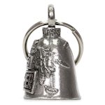 Hot Leathers BEA1122 Fallen Brother Silver Bell - Image 2