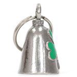 Hot Leathers BEA1125 Green Clover Silver Bell - Image 4