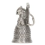 Hot Leathers BEA1126 Gargoyle Silver Bell - Image 2