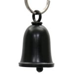 Milwaukee Leather MLB9170 Black Motorcycle Good Luck Bell w/ Key Ring-Key Chain Accessory for Bikers - Image 2