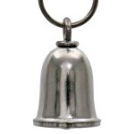 Milwaukee Leather MLB9057 Plain Motorcycle Good Luck Bell w/ Key Ring-Key Chain Accessory for Bikers - Image 3