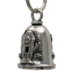 Milwaukee Leather MLB9072 Bacon Beer Motorcycle Good Luck Bell w/ Key Ring-Key Chain Accessory for Bikers - Image 2