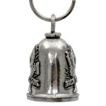 Milwaukee Leather MLB9072 Bacon Beer Motorcycle Good Luck Bell w/ Key Ring-Key Chain Accessory for Bikers - Image 3