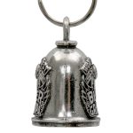Milwaukee Leather MLB9076 Biker Grandpa Motorcycle Good Luck Bell w/ Key Ring-Key Chain Accessory for Bikers - Image 2