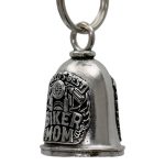 Milwaukee Leather MLB9077 Biker Mom Motorcycle Good Luck Bell w/ Key Ring-Key Chain Accessory for Bikers - Image 2