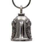 Milwaukee Leather MLB9077 Biker Mom Motorcycle Good Luck Bell w/ Key Ring-Key Chain Accessory for Bikers - Image 3
